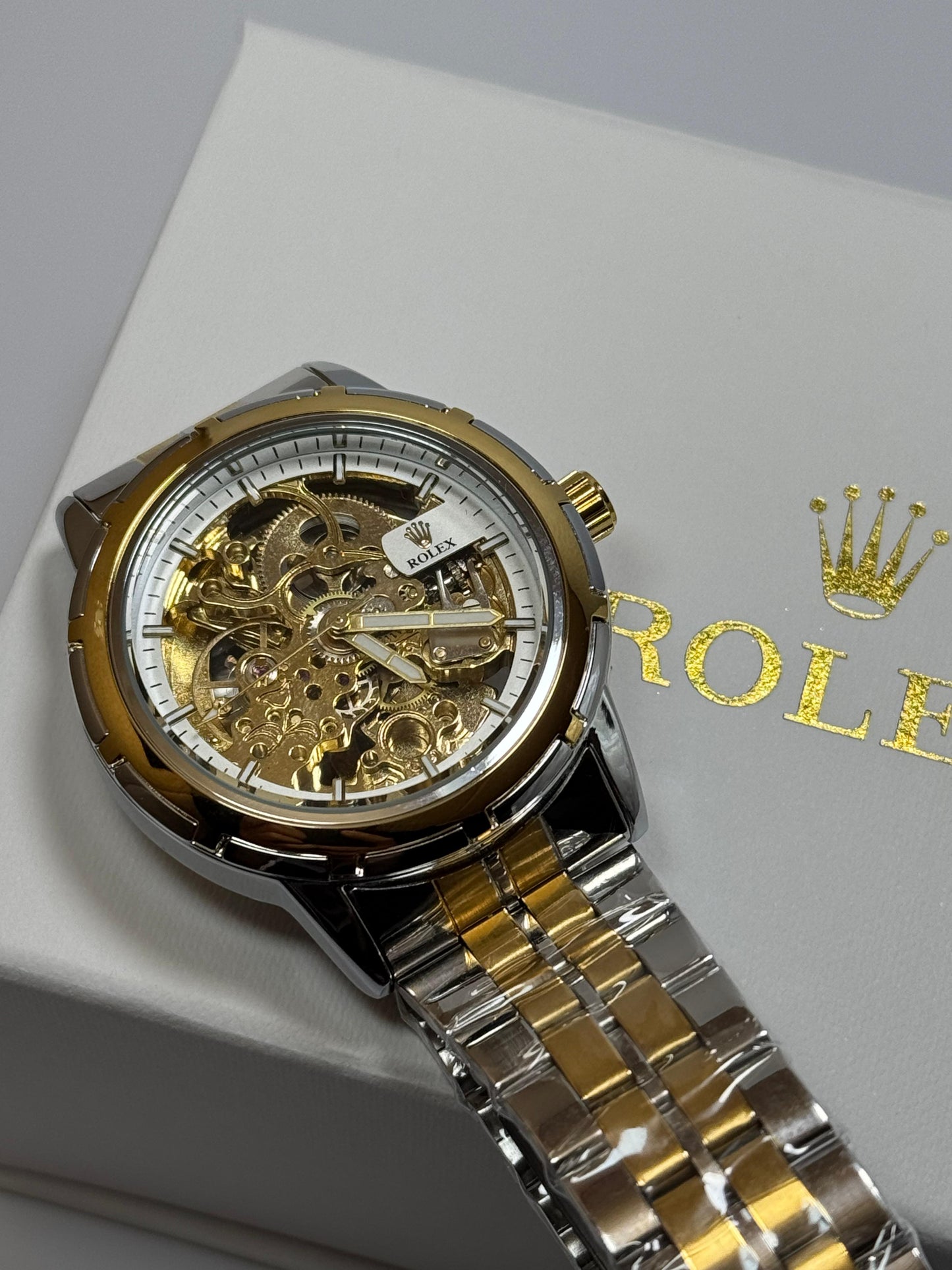 Rolex Skeleton Automatic - White dial