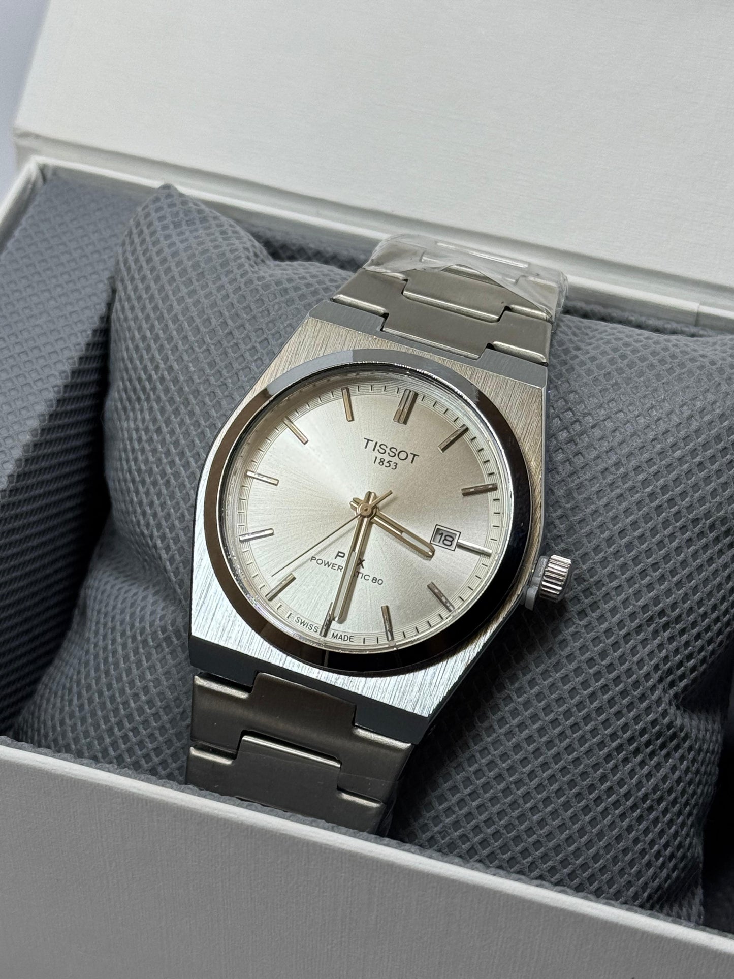 Tissot PRX Silver - White Dial